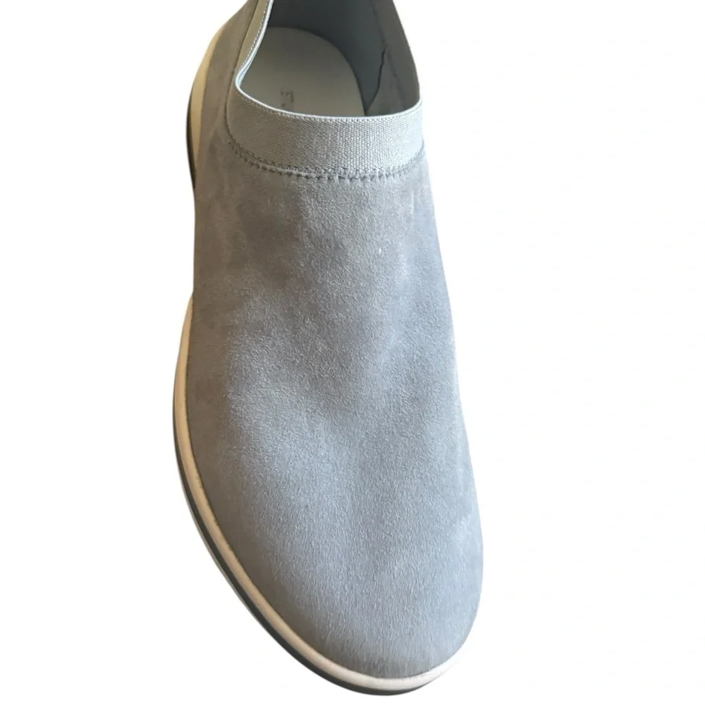 Stuart Weitzman Gray Loafers Slip-On Shoes